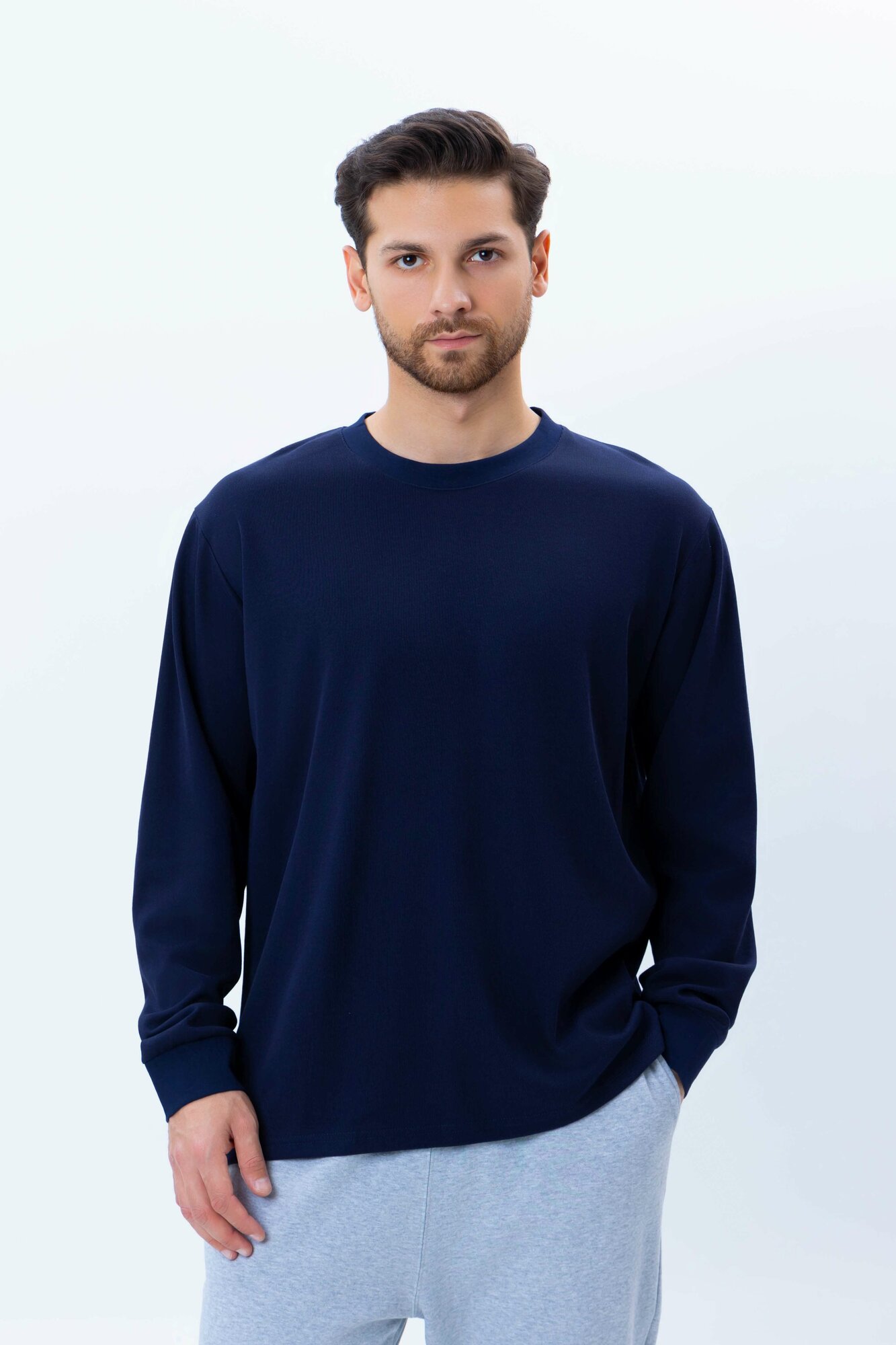 Футболка спортивная TERRA PRO, размер 2XL, navy