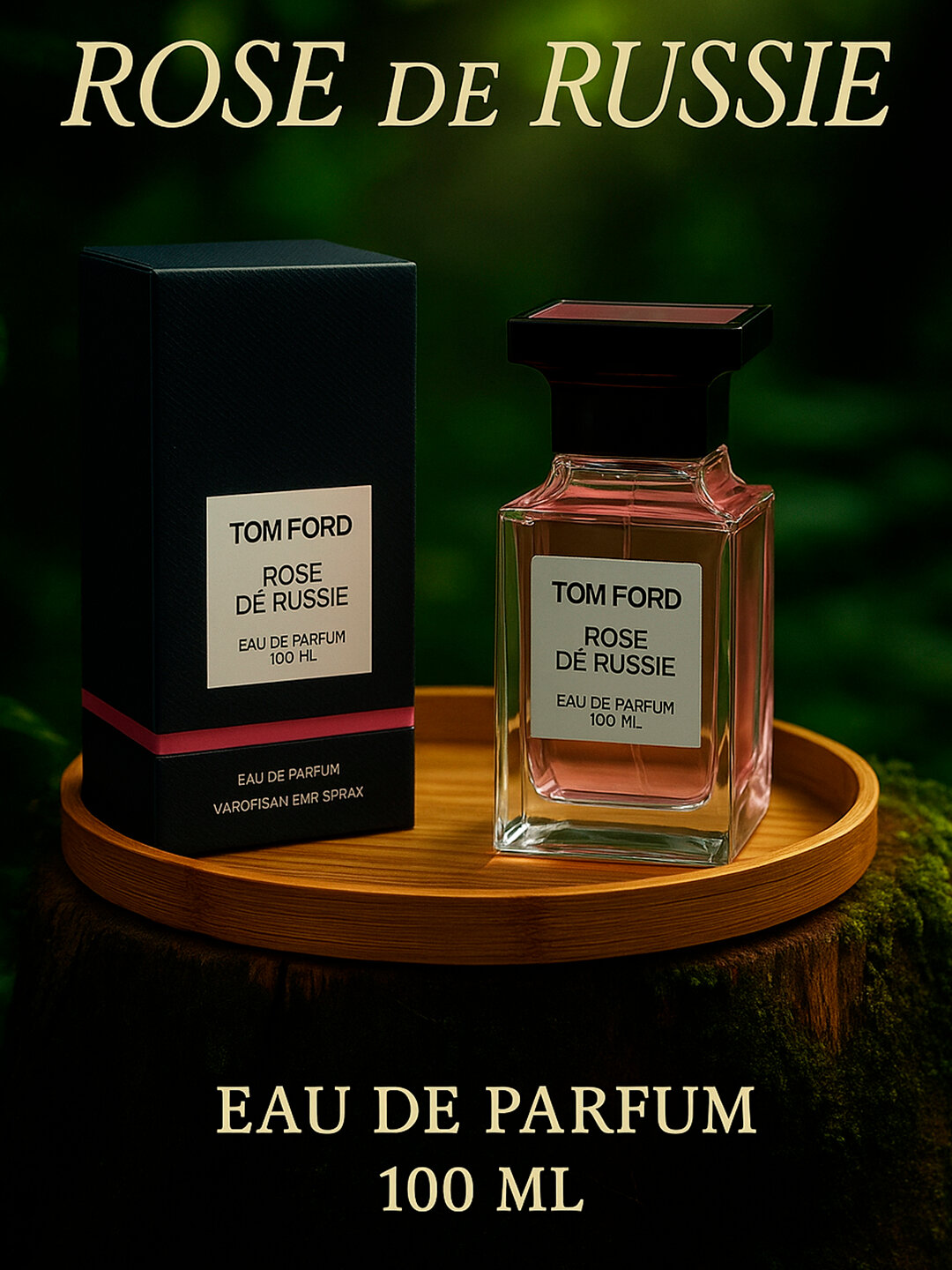 Парфюмерная вода TOM FORD Rose de Russie, унисекс, восточные ароматы, 100мл