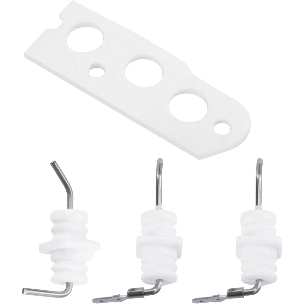 Комплект электродов зажигания водонагревателя 104000192 K подходит для Rinnai R75