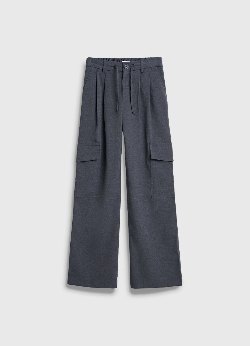 Брюки O'STIN размер 158 стальной