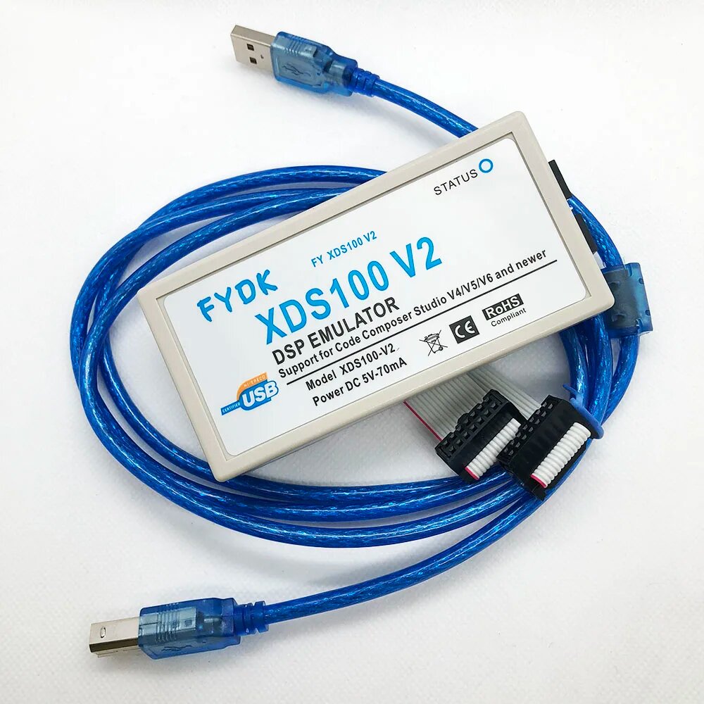 Эмулятор DSP XDS100 XDS100V2, XDS100V2
