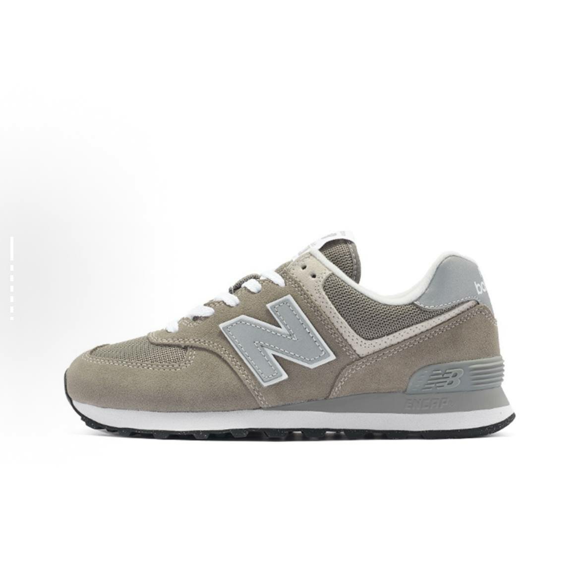 Кроссовки New Balance 574, размер 43, бежевый