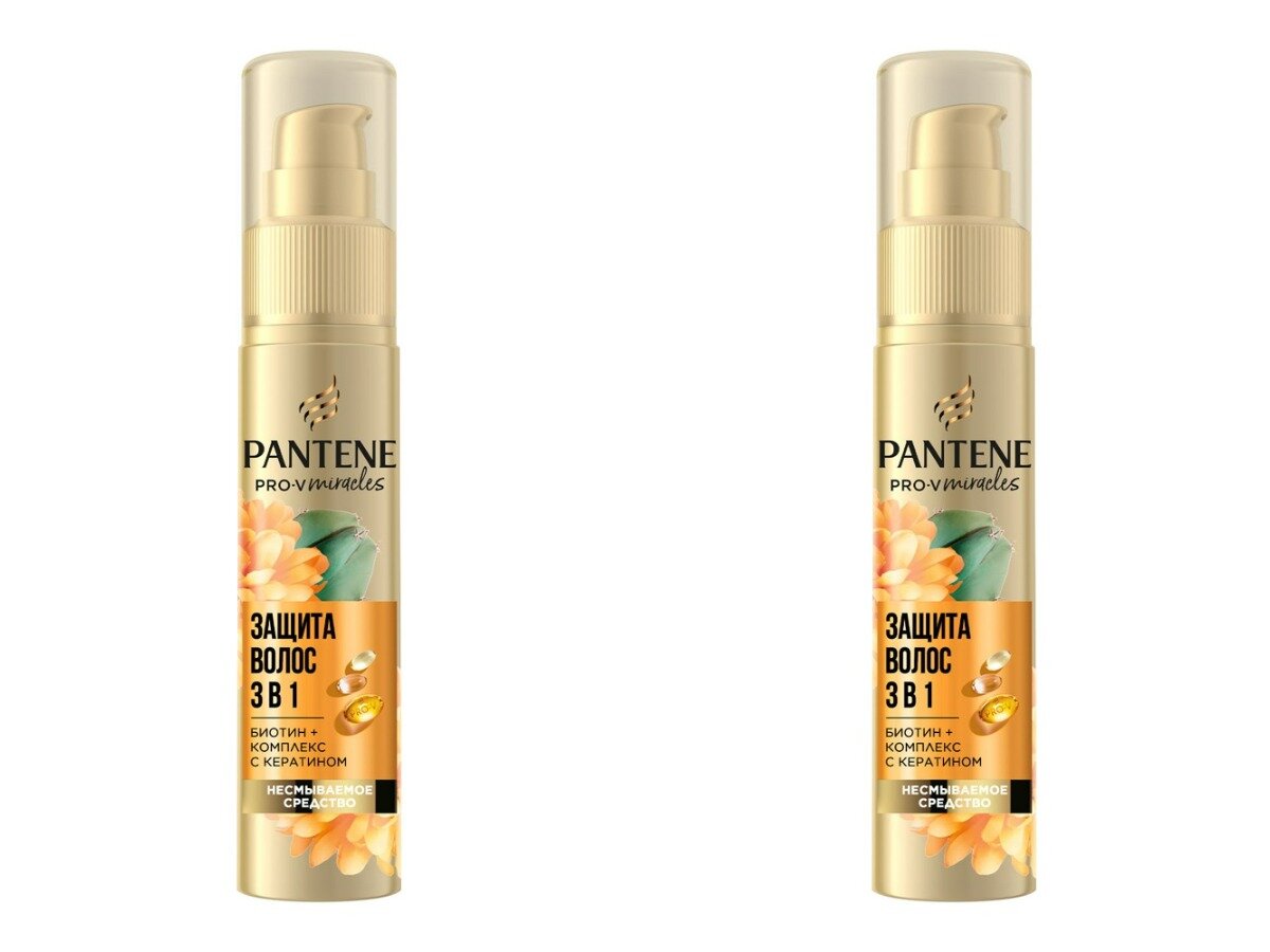 Средство ухода за волосами PANTENE ProV Miracles Защита волос 3 в 1, 70 мл, 2 шт