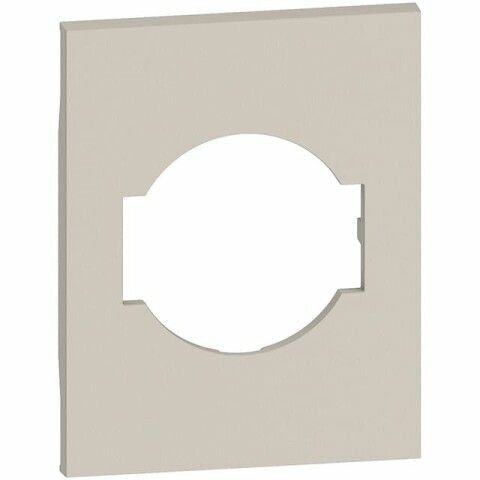 Накладка 3-мод. розетки с з/к 2P+E и итальян. станд. песочн. Living NOW