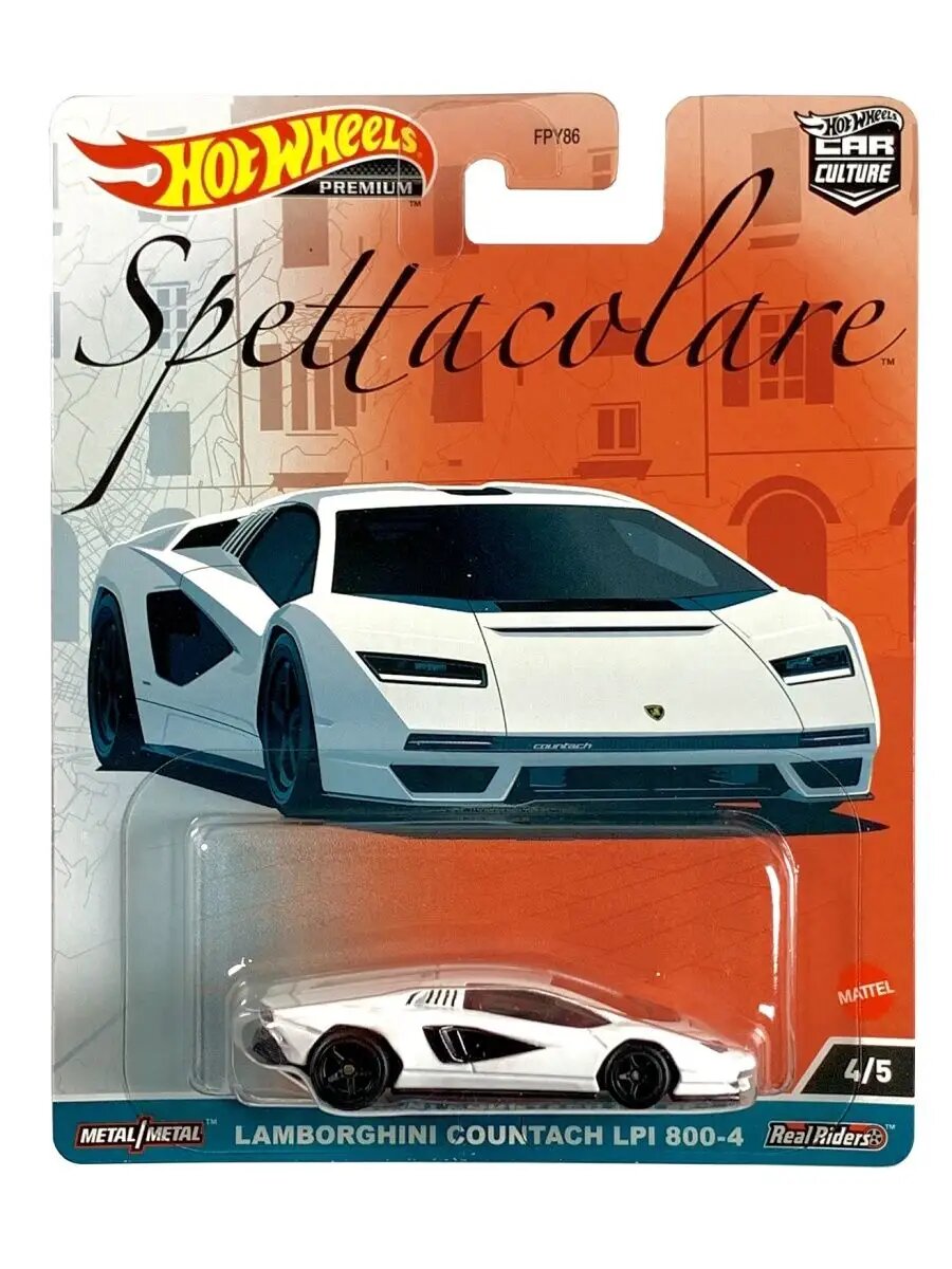 Машинка Hot Wheels "Premium Spectacular Lamborghini", 1:64, масштаб, 3+