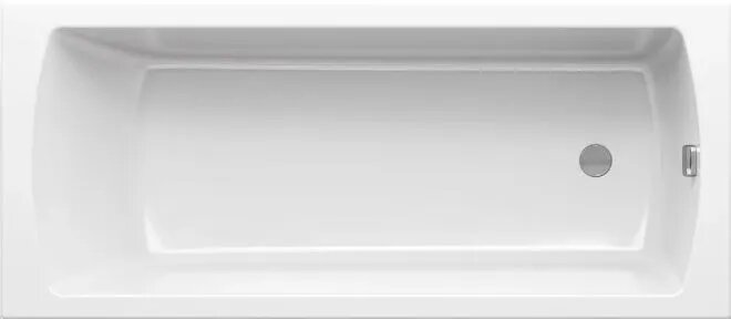 Акриловая ванна Ravak Classic II CC41000000 без опоры 160x70 см пристенная белая