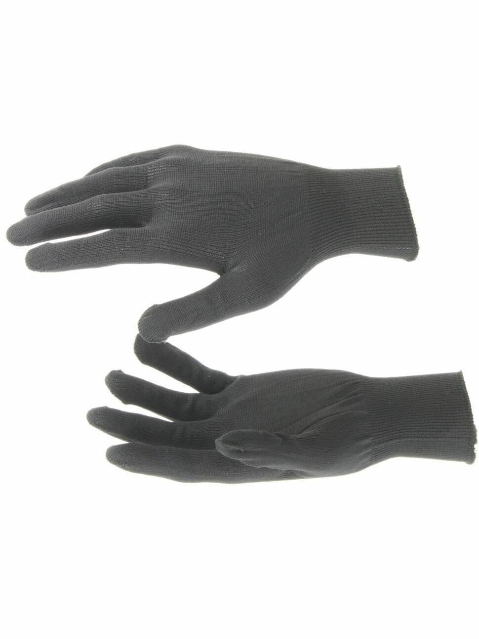 Перчатки защитные Нейлон 13 класс черные XL Россия 67843