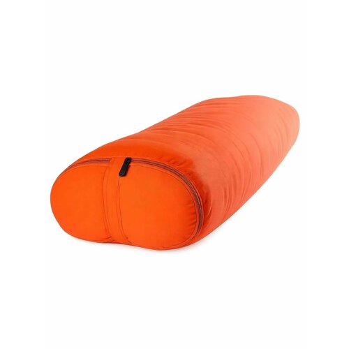 Болстер, валик для йоги, 2 чехла, регулируется плотность Айенгара прямоугольный шерстяной 60 см