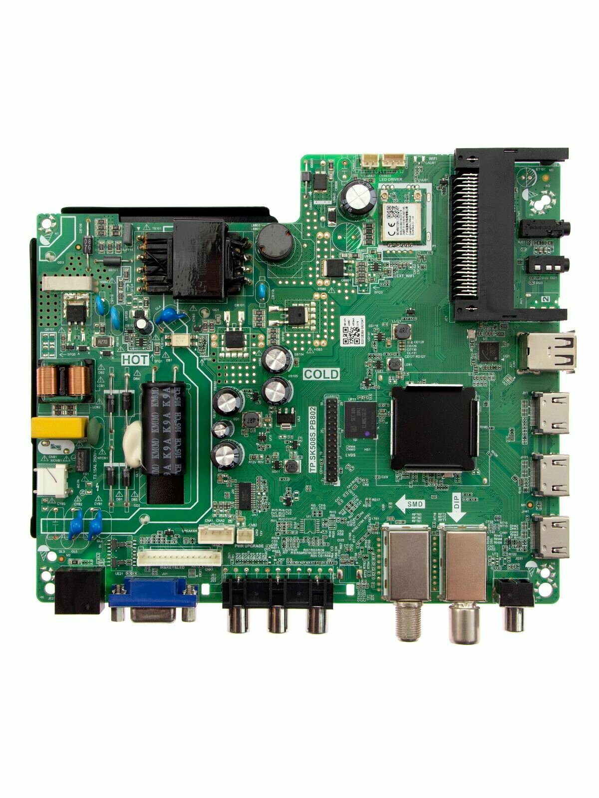 TP.MS338.PB801, Main Board – IVD Store TP.SK506S.PB818 スリーインワンTVマザーボードテスト済み TV マザーボード TP.SK506S.PB802 ネットワーク WiFi TV マザーボード 4 コア 1G+8g 35-45V