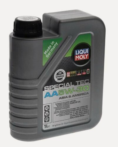 Изображение товара Масло моторное Liqui Moly Leichtlauf Special AA 5W30, япония. америка. корея, синтетика, 1 литр 7515 Leichtlauf Special AA 1л 7615/7515