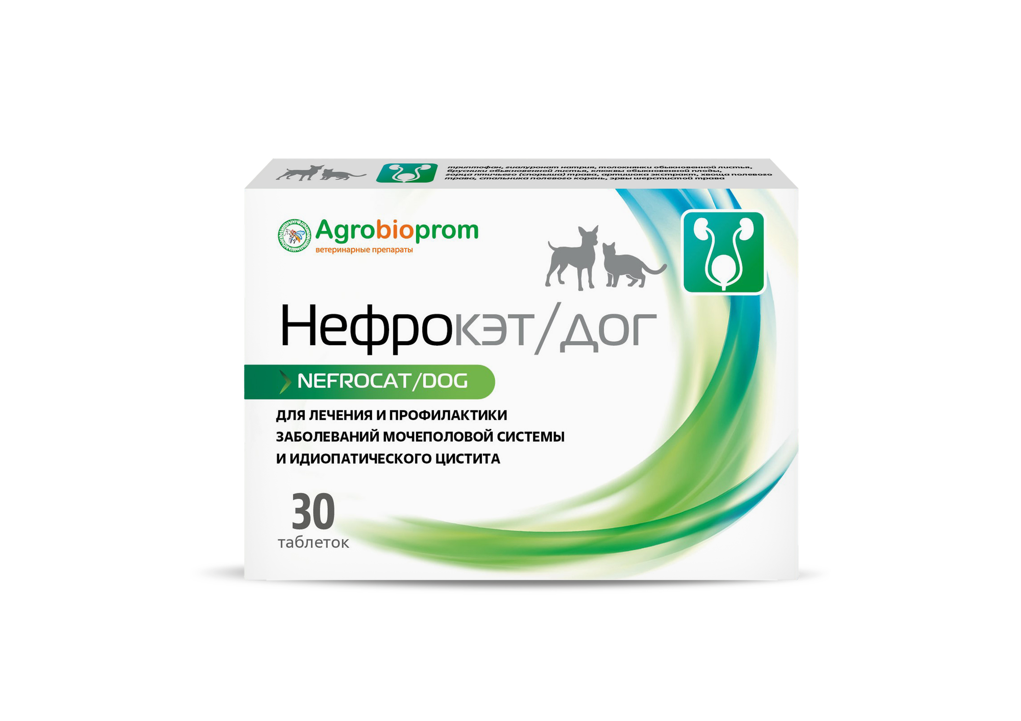 Нефрокэт Пчелодар для профилактики МКБ и заболеваний почек 30 таб.