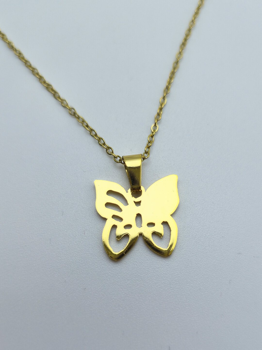 Комплект бижутерии, размер кольца: безразмерное, размер браслета 21 см, размер колье/цепочки 45 см — фото 1