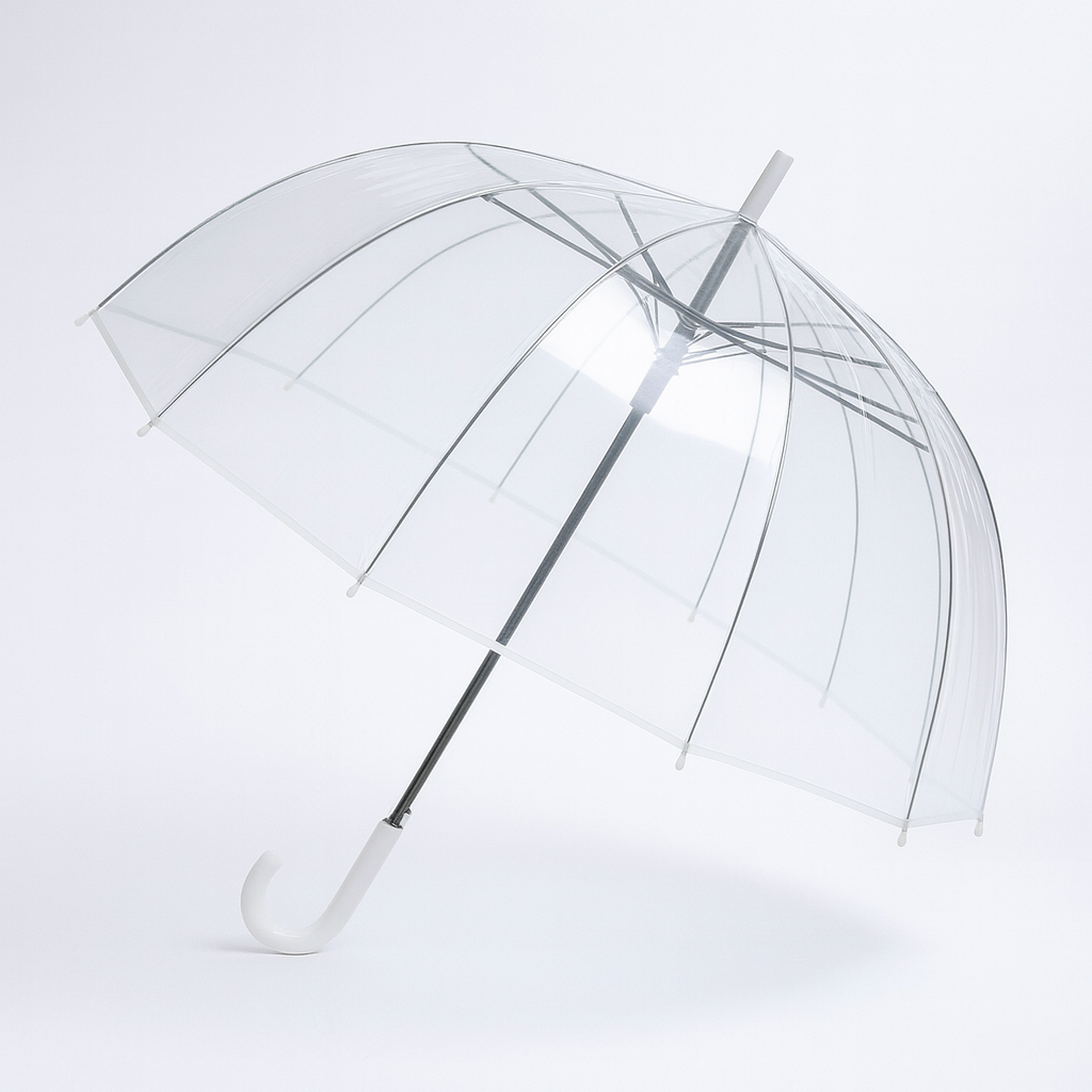 Зонт-трость , белая — фото 1