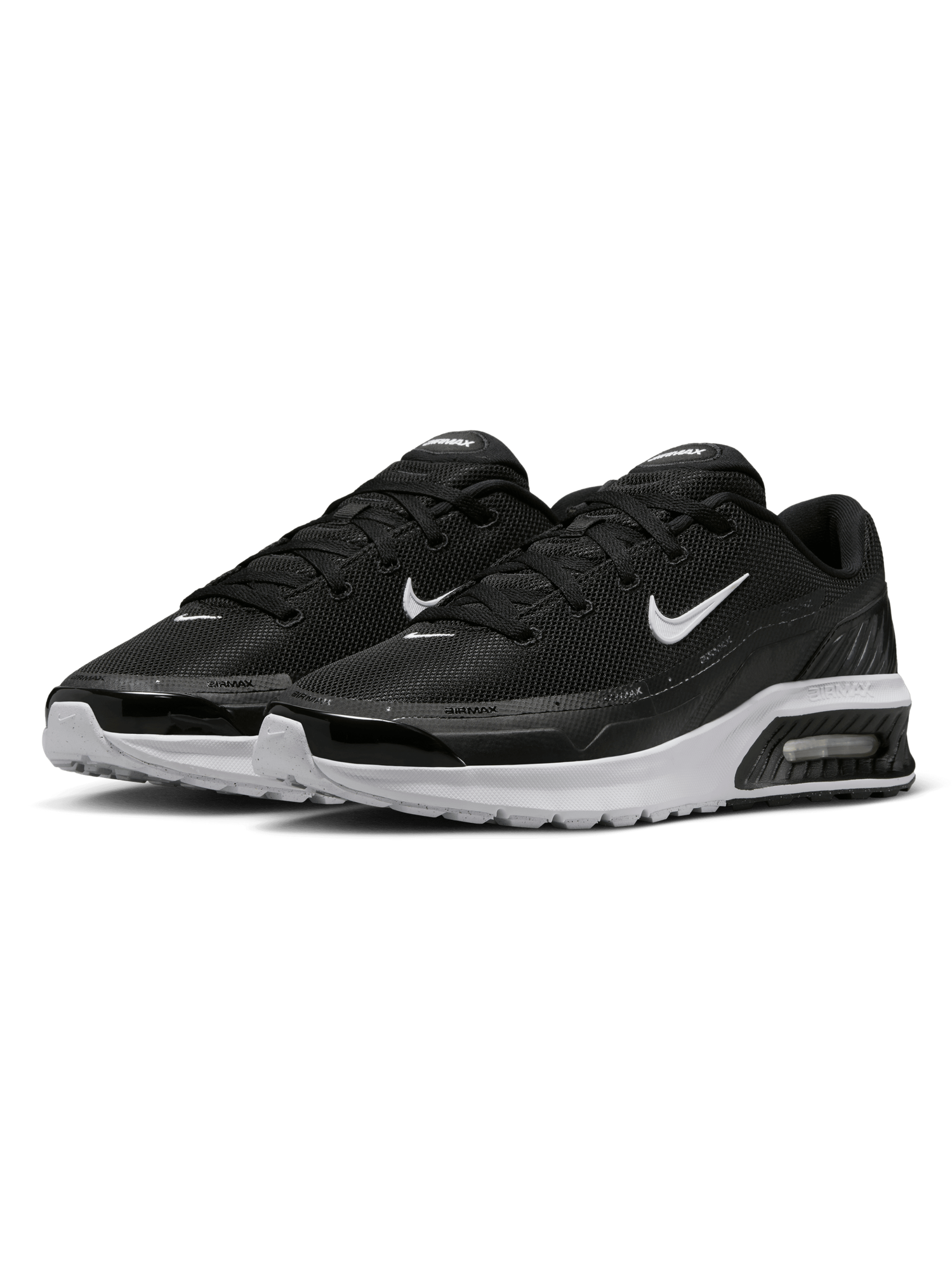 Кроссовки NIKE Air Max Bia, размер 9.5 US, черный/белый — фото 1