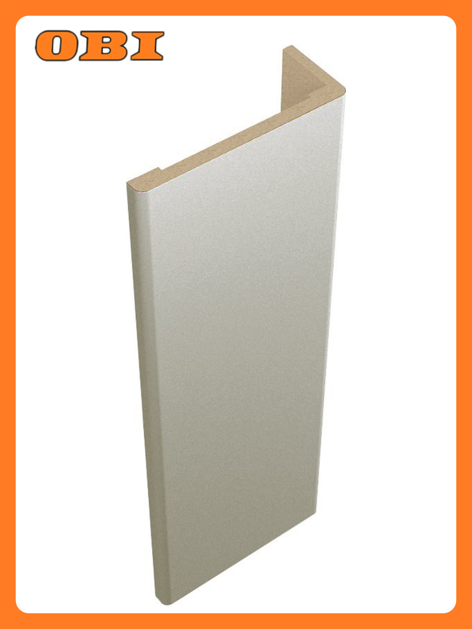 Наличник дверной BELWOODDOORS  МДФ  телескопический  серый  2150х70 мм