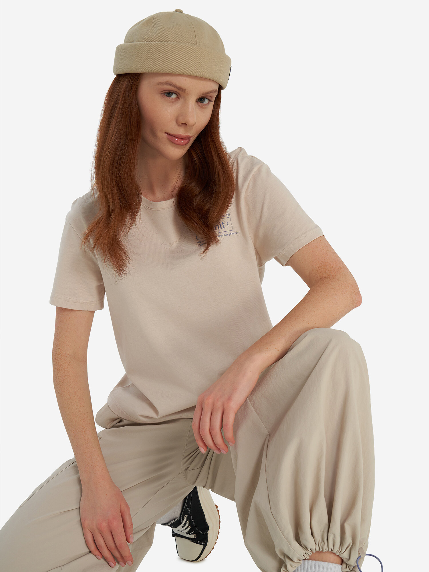 Бейсболка Termit для мужчин и женщин, размер one size, бежевый — фото 1