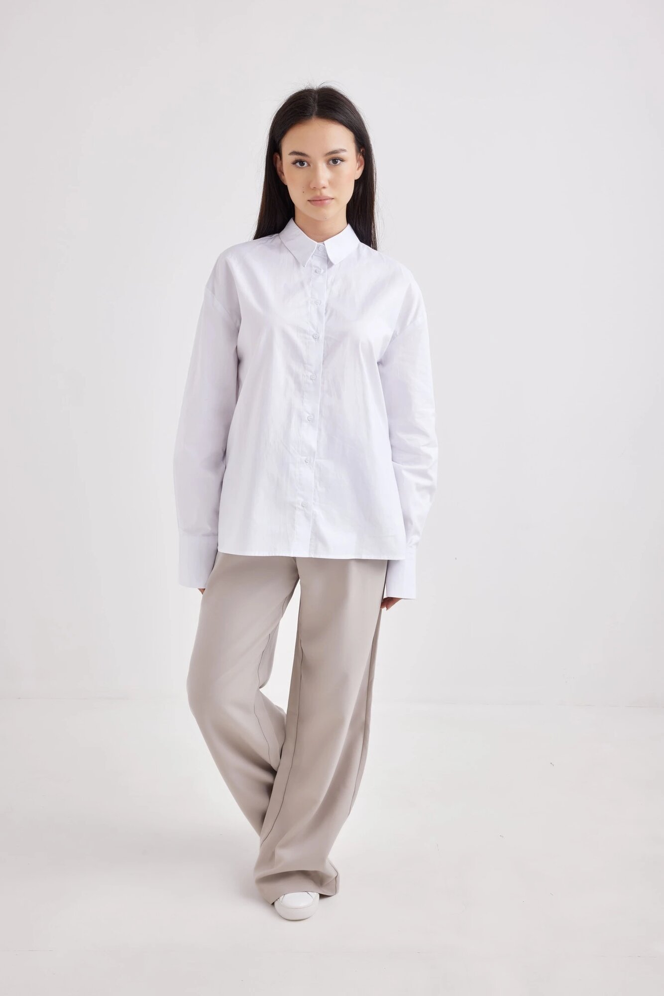 Брюки Selfie, размер M, бежевый — фото 1