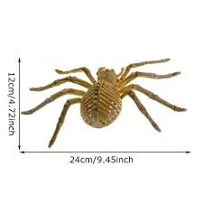 Скелет паук Сфера, пластик, 24x14.8x8.5см, для помещения и фотосессии — фото 1