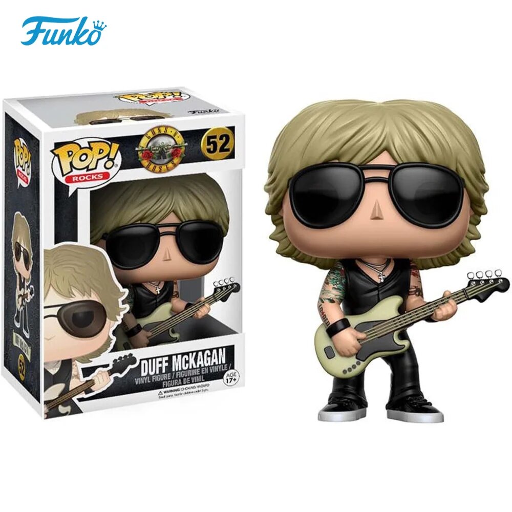 FUNKO POP Rocks Guns N Roses Duff McKagan Виниловая фигурка