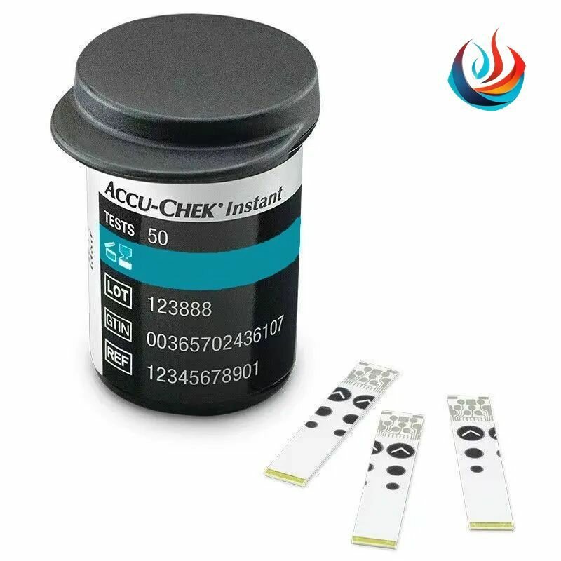 Тест-полоски Accu-Chek Instant, для глюкометра Accu-Check Instant, 50 шт фото