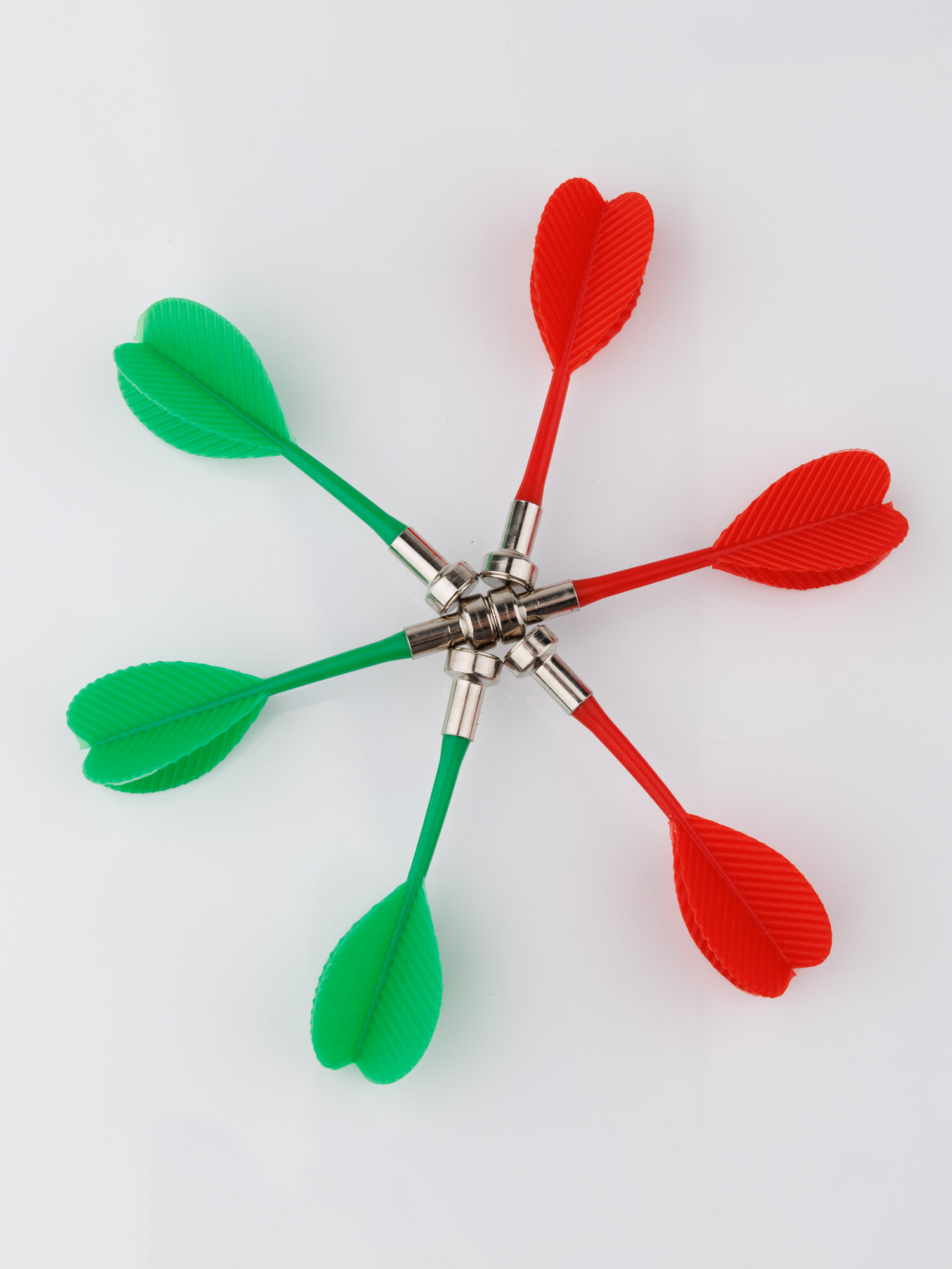 Дротики для дартс магнитные Estafit, 6 шт, мультицвет