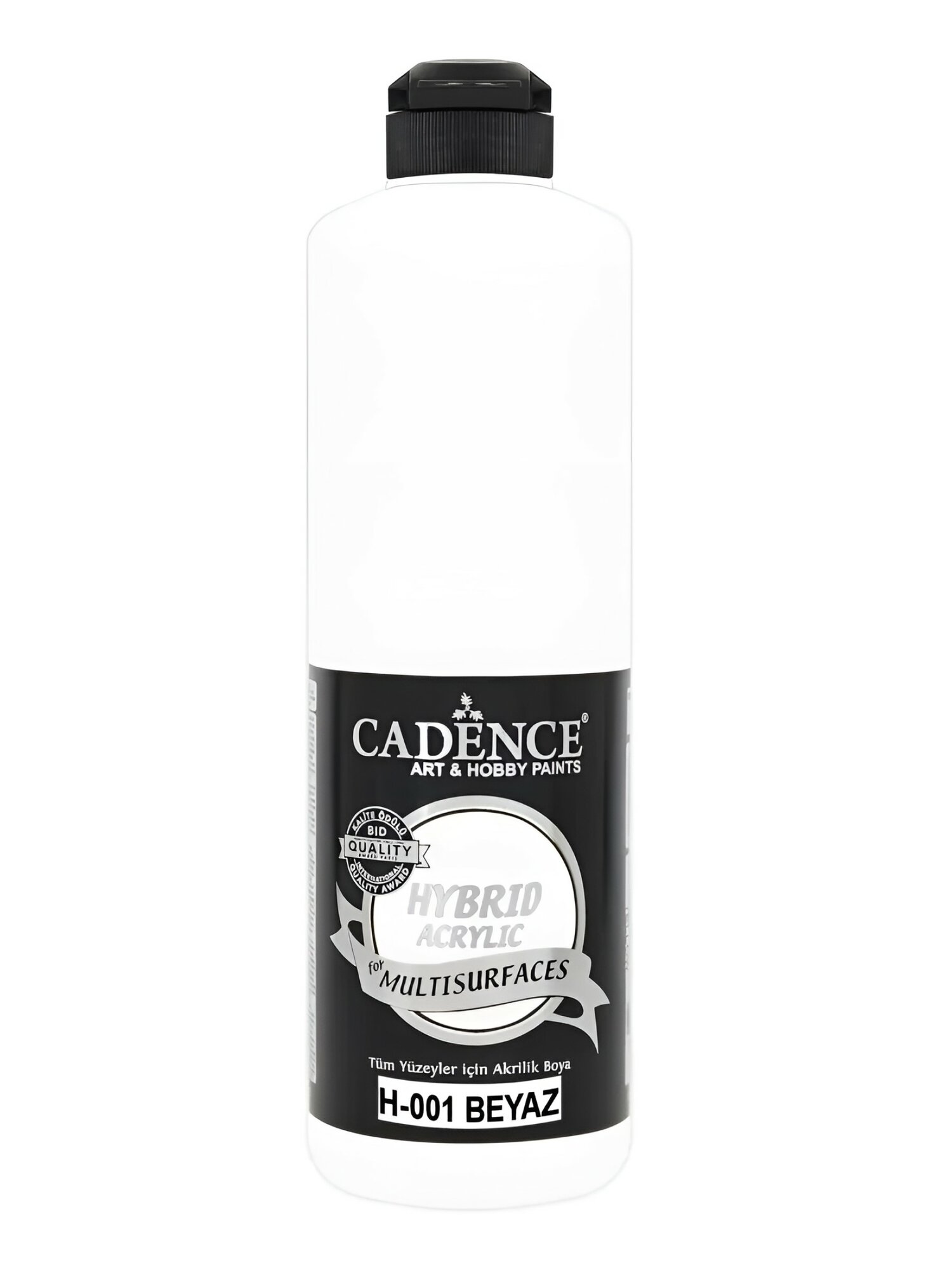 Акриловая краска Cadence Hybrid Acrylic Paint, 500 ml. White H-001