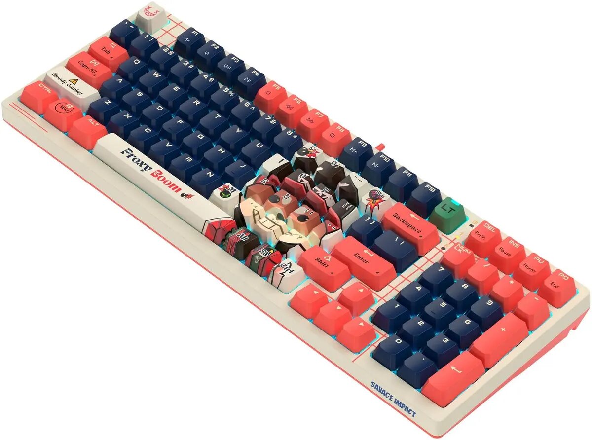 Игровая клавиатура с оптическими свитчами Bloody AT98 Proxy Boom — фото 1