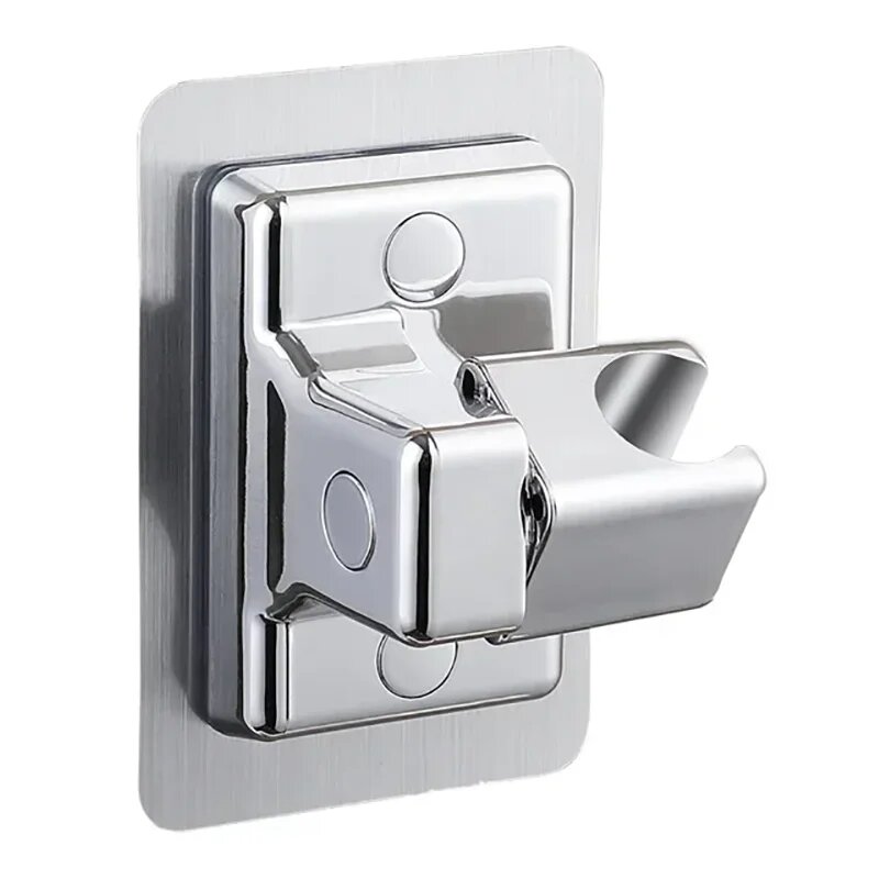 Держатель для душа из АБС, самоклеящийся, Silver 1Pcs