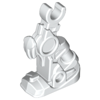 Leg Mechanical, Hero Factory Robot, 15343 White U