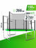 Каркасный батут Unix Line 12ft Simple (inside) 366х366х269 см