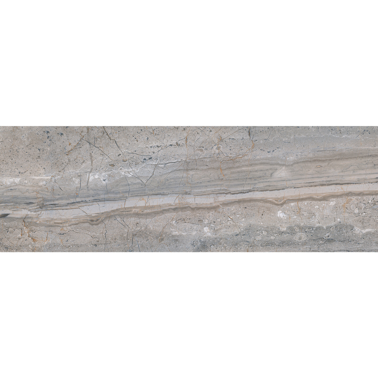 Плитка настенная Laparet (Лапарет) Moon серая 25х75 см (1.69 м2)