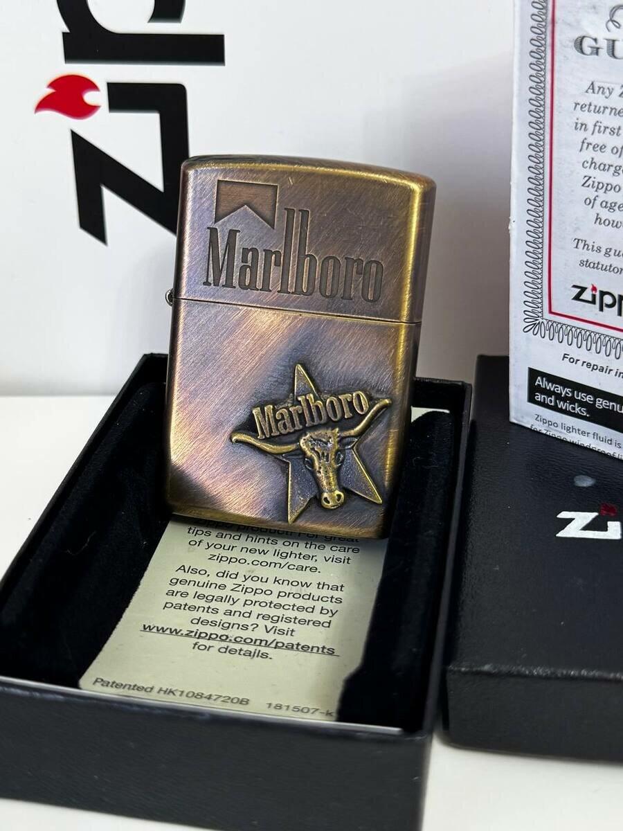 Бензиновая Зажигалка Zippo Marlboro
