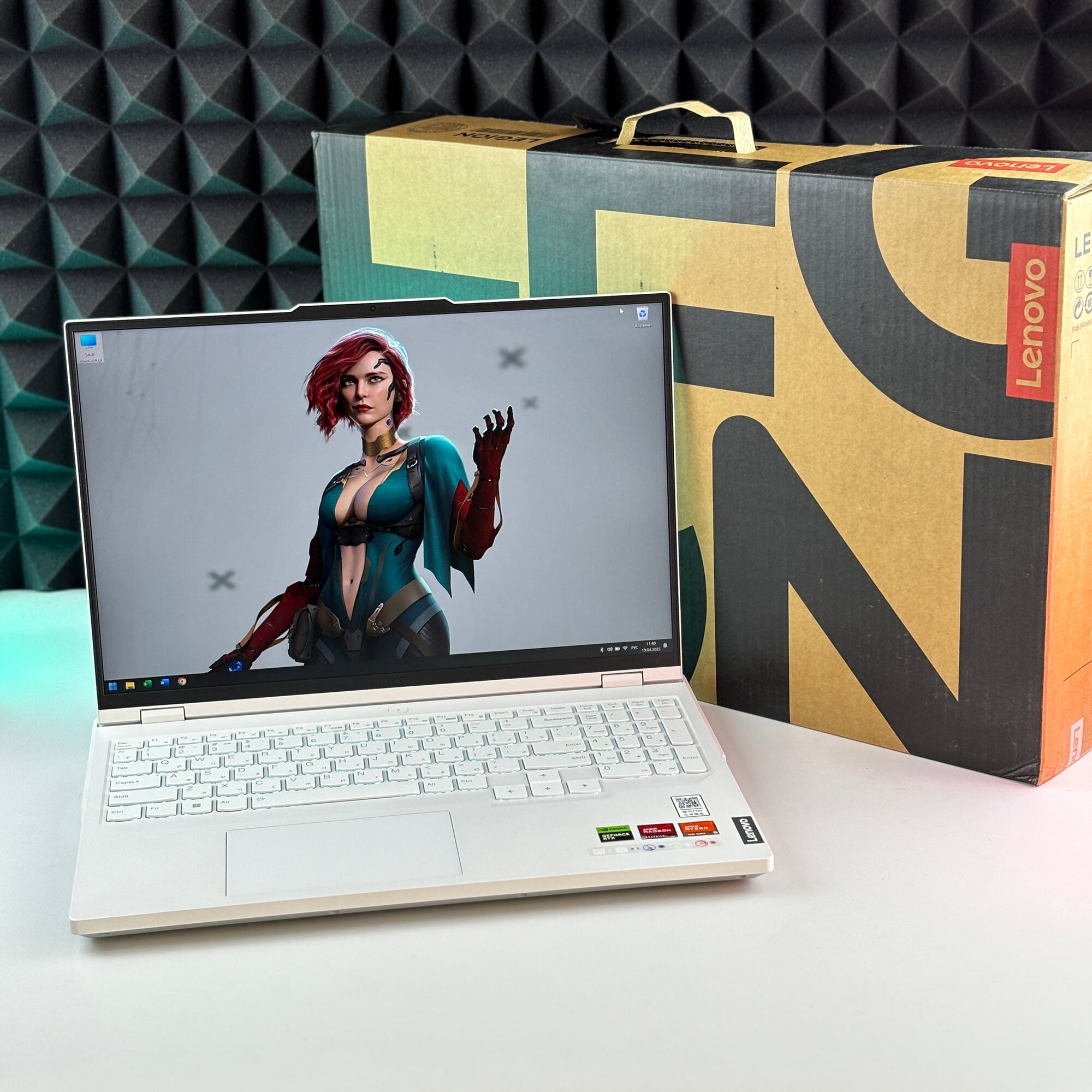 Ноутбук Lenovo Legion R9000p QHD, 165Hz, AMD Ryzen 9 7945HX, RAM 16 ГБ, SSD 1TB, GeForce RTX 4060 8gb (англ. раскладка)