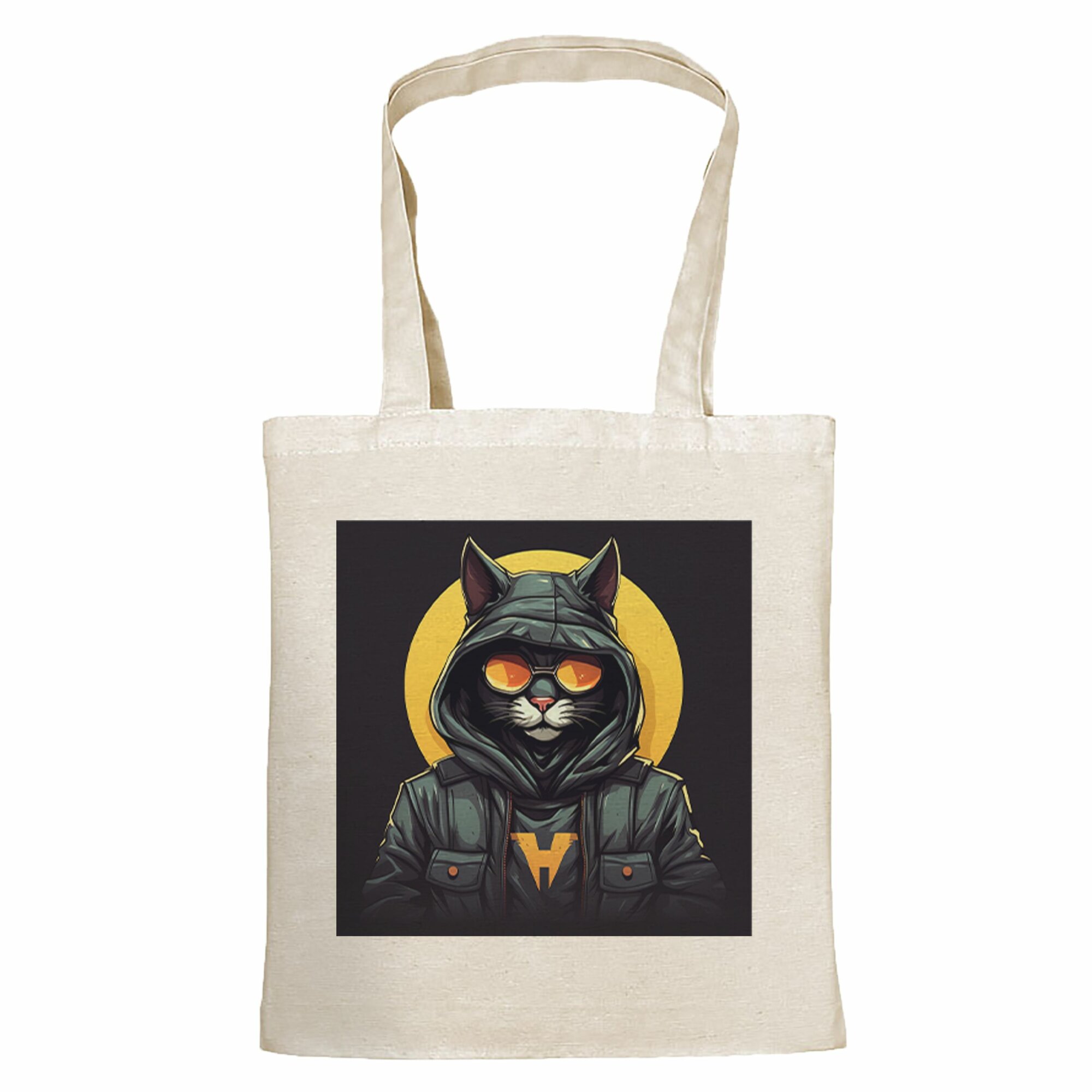 Сумка шоппер Gerasim, серый, черный, желтый — фото 1