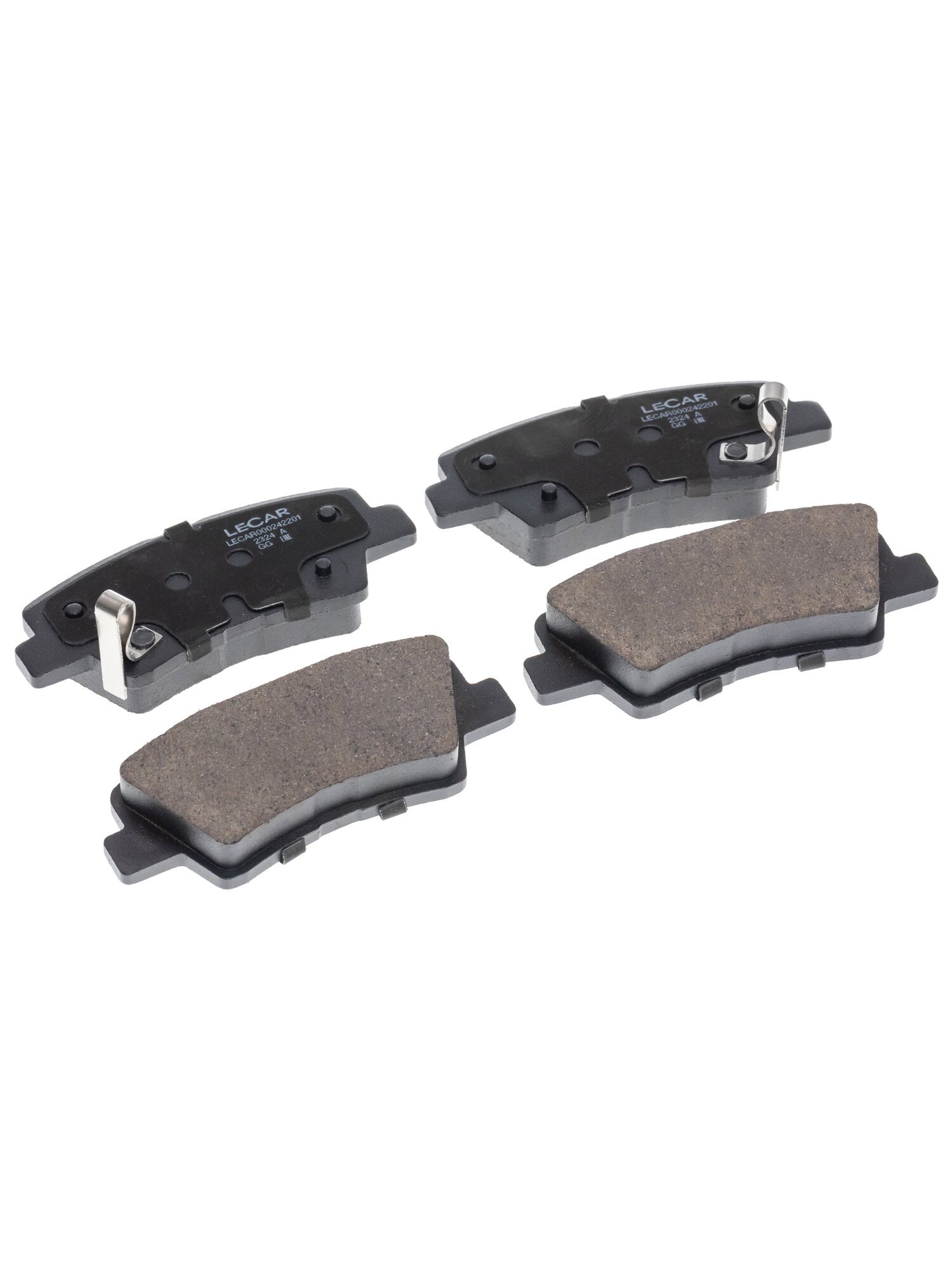 Колодки тормозные дисковые задние LECAR LECAR000242201