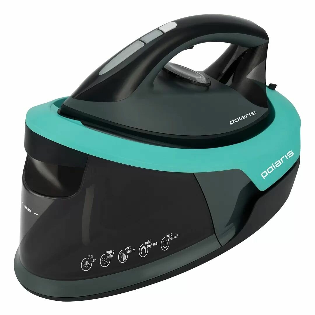 Парогенератор утюг POLARIS PSS 7700K, 2800Вт, 7Бар, керамическая подошва