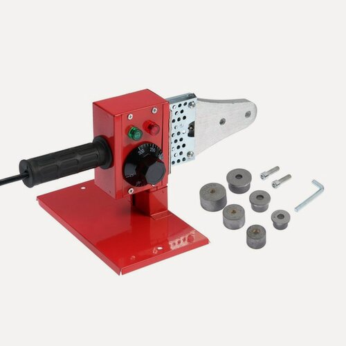 Изображение товара Аппарат для сварки пластиковых труб ЛОМ комплект насадок 20 - 32 мм, 600 Вт, температура 50 - 300°