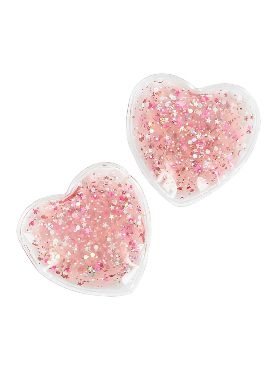 Подушечки гелевые DECO. (hearts) для снятия отечности, напряжения, болевых ощущений, 2 шт.