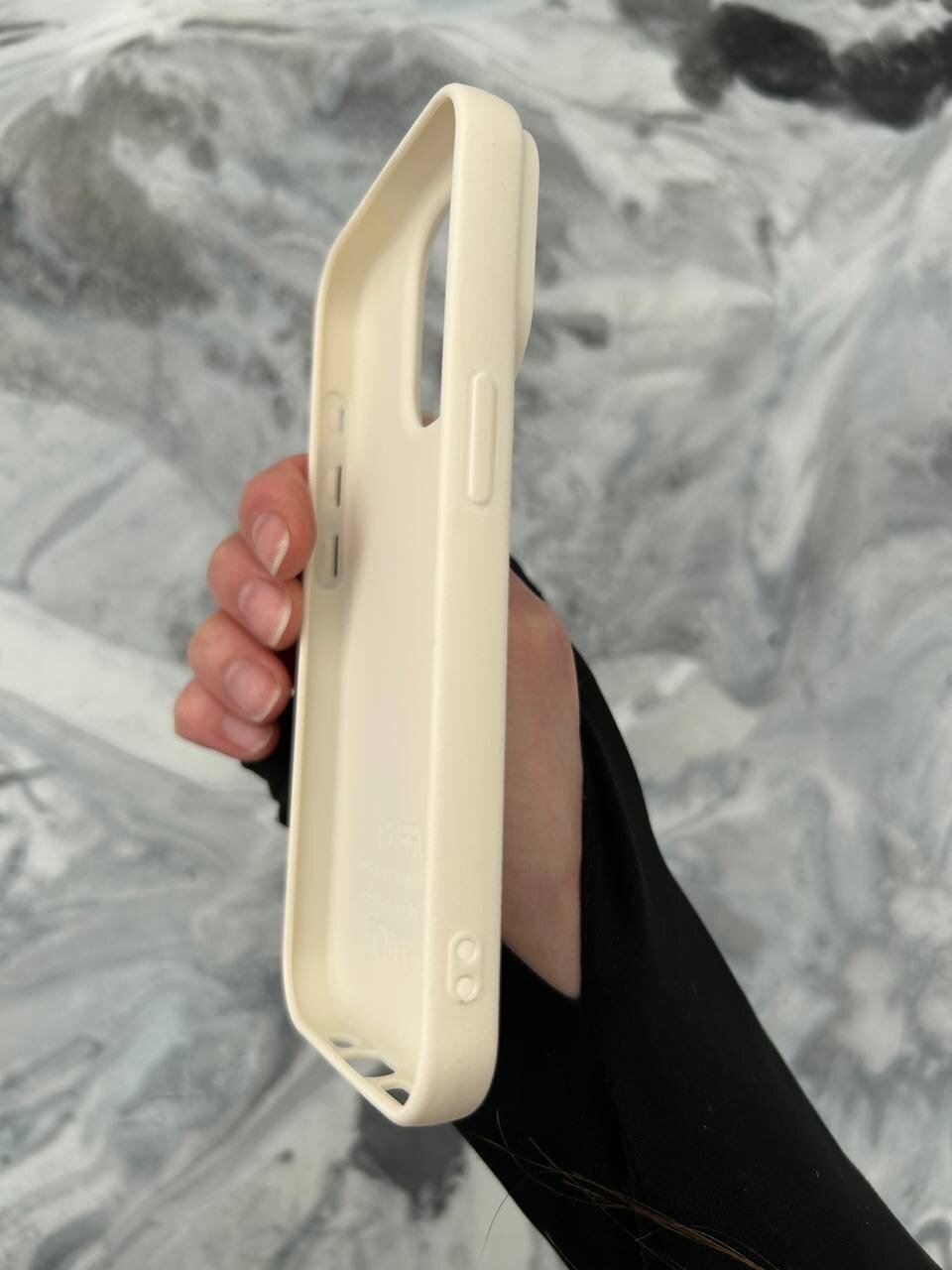 Чехол на айфон 14 про белый / Чехол на iPhone 14 pro белый — фото 1