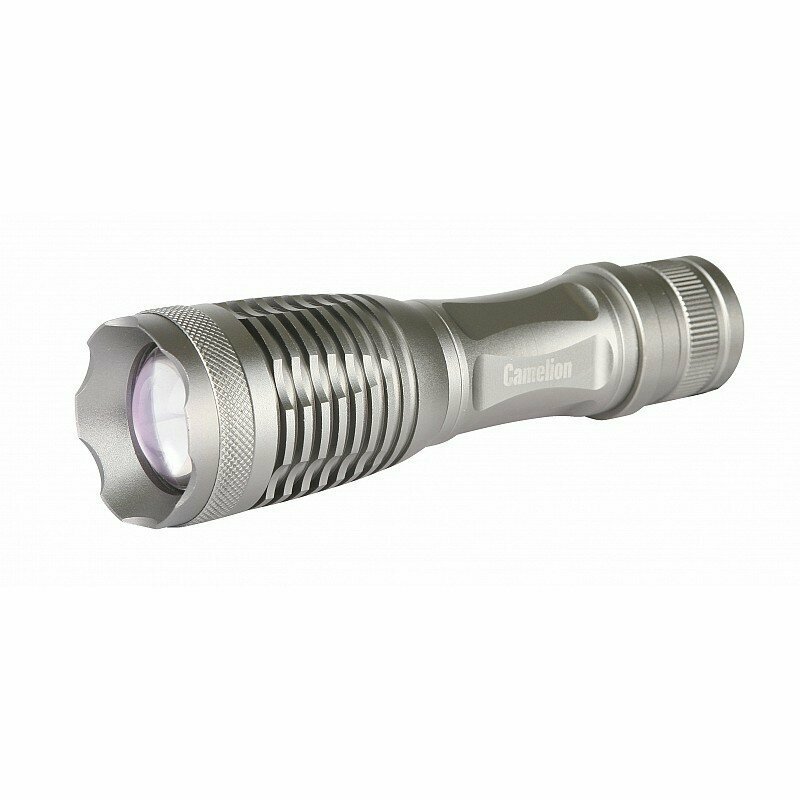 Camelion LED5137 (фонарь, титан, LED XML-T6, ZOOM, 5 реж 3XLR03 в компл, алюм, откр. блистер), цена за 1 шт.