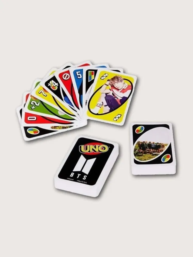 Настольная игра UNO BTS — стиль, музыка и веселье в одной колоде! — фото 1