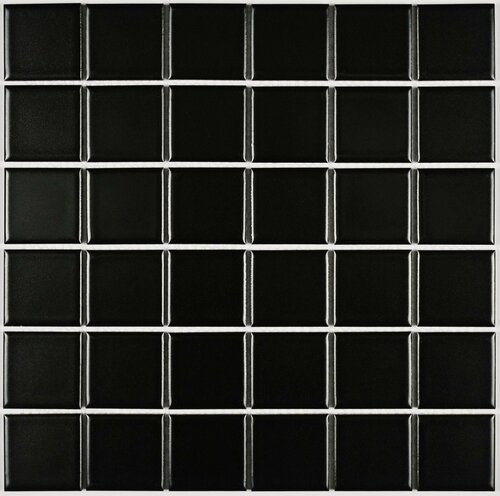 Изображение товара Плитка мозаика керамогранитная Manila Black 5 шт