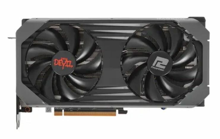 Видеокарта Powercolor AMD Radeon RX 6600 XT Red Devil OC (AXRX 6600XT 8GBD6-3DHE/OC) - PCI-E 4.0, 8 ГБ, GDDR6, 128 бит, DisplayPort x3, HDMI, GPU 1968 МГц