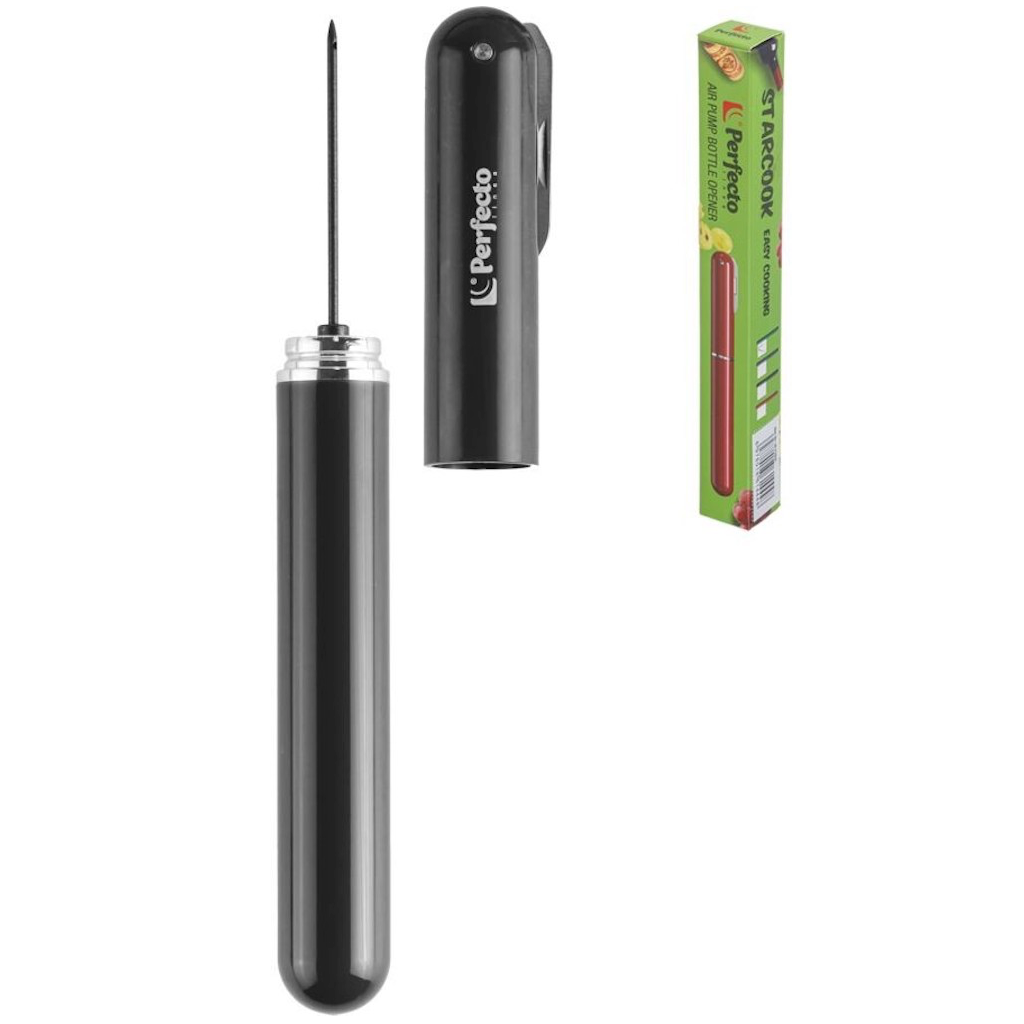 Штопор для вина PERFECTO LINEA Starcook 39-212031 пневматический черный