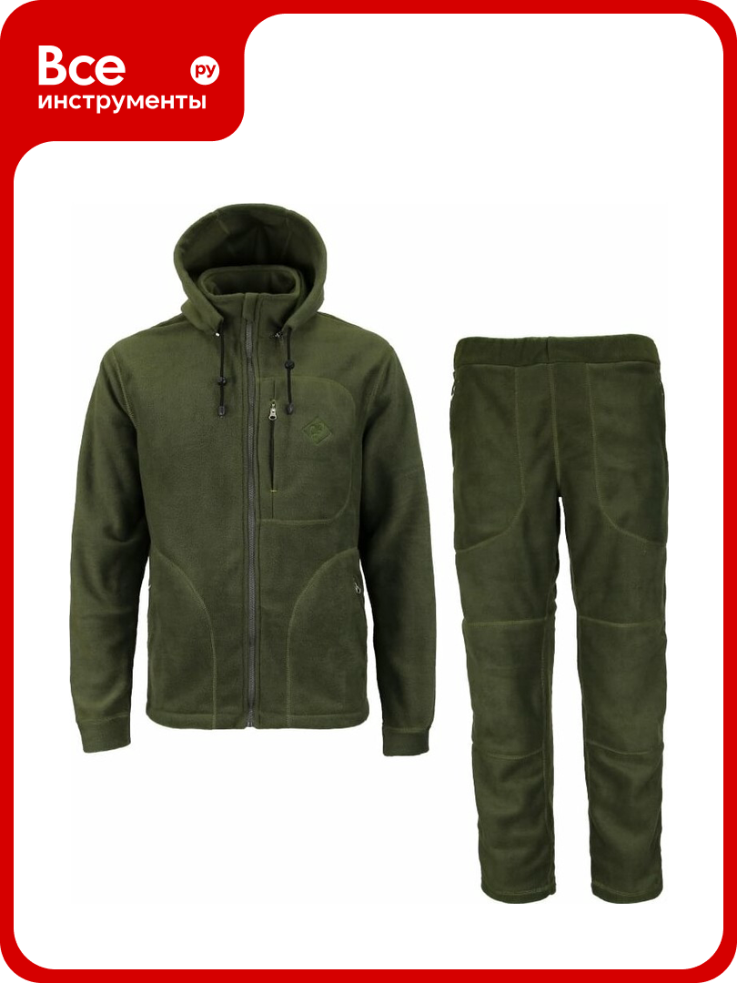 Костюм Элементаль Dwarf Fleece 280 гр./м2 Хаки 48/50 170-176 4630086582358