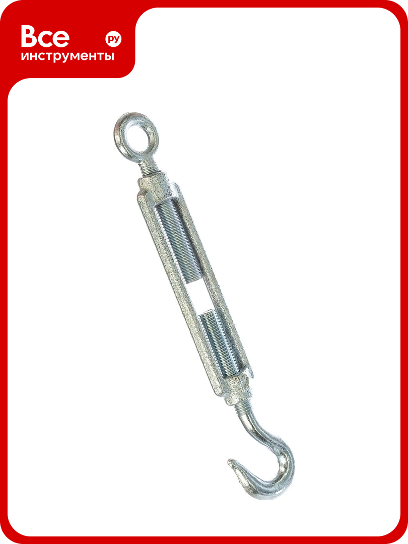 Талреп крюк-кольцо DIN1480 М12 1шт - ярлык Tech-Krep 105813