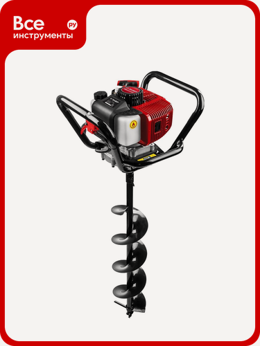 Изображение товара Мотобур со шнеком Зубр МБ1-200 Н, съемный, двухтактный двигатель, бытовое применение, высокая мощность