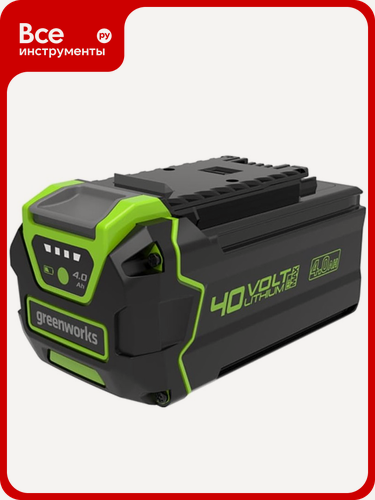 Изображение товара Аккумулятор с USB разъемом G40USB4 40 В, 4 Ач GreenWorks, питания всех устройств