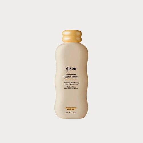 Изображение товара Gisou шампунь для волос Honey Gloss Ceramide Therapy, с мёдом, 250 мл