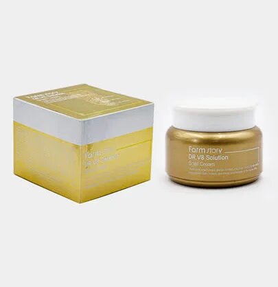 Крем для лица Collagen Snail, Farm Stay dr solution , отбеливающий, увлажняющий, 80 г
